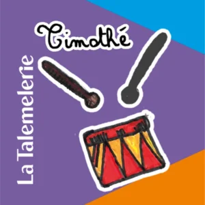 Fève créée par Timothé pour les galettes des Rois de l’Épiphanie 2025 avec La Talemelerie à Chambéry