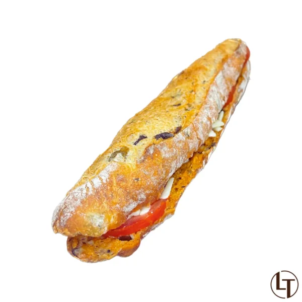 Sandwich au Caviar d’aubergine & parmesan, La Talemelerie - Photo N°1